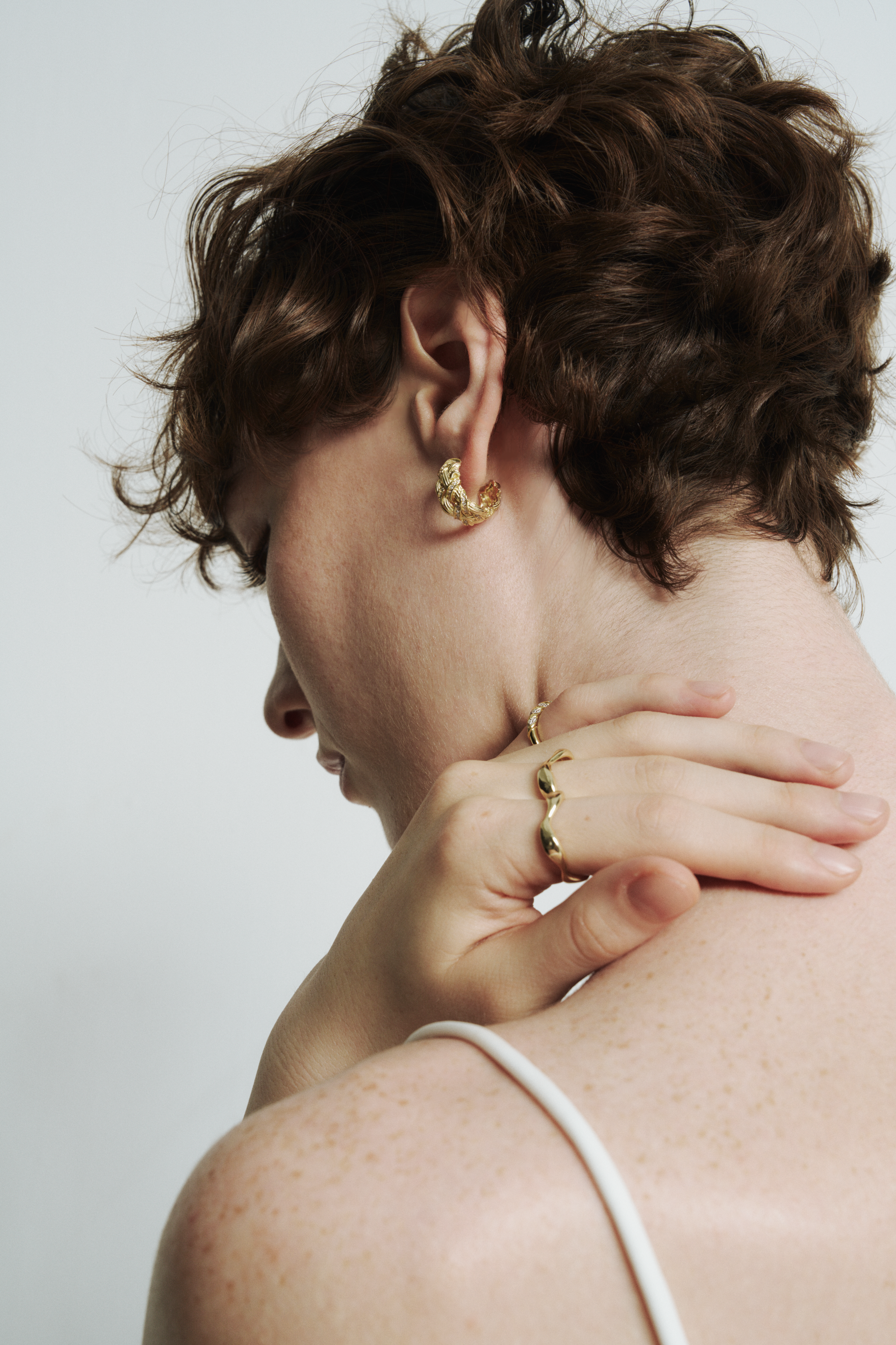 Chunky Braided Hoops