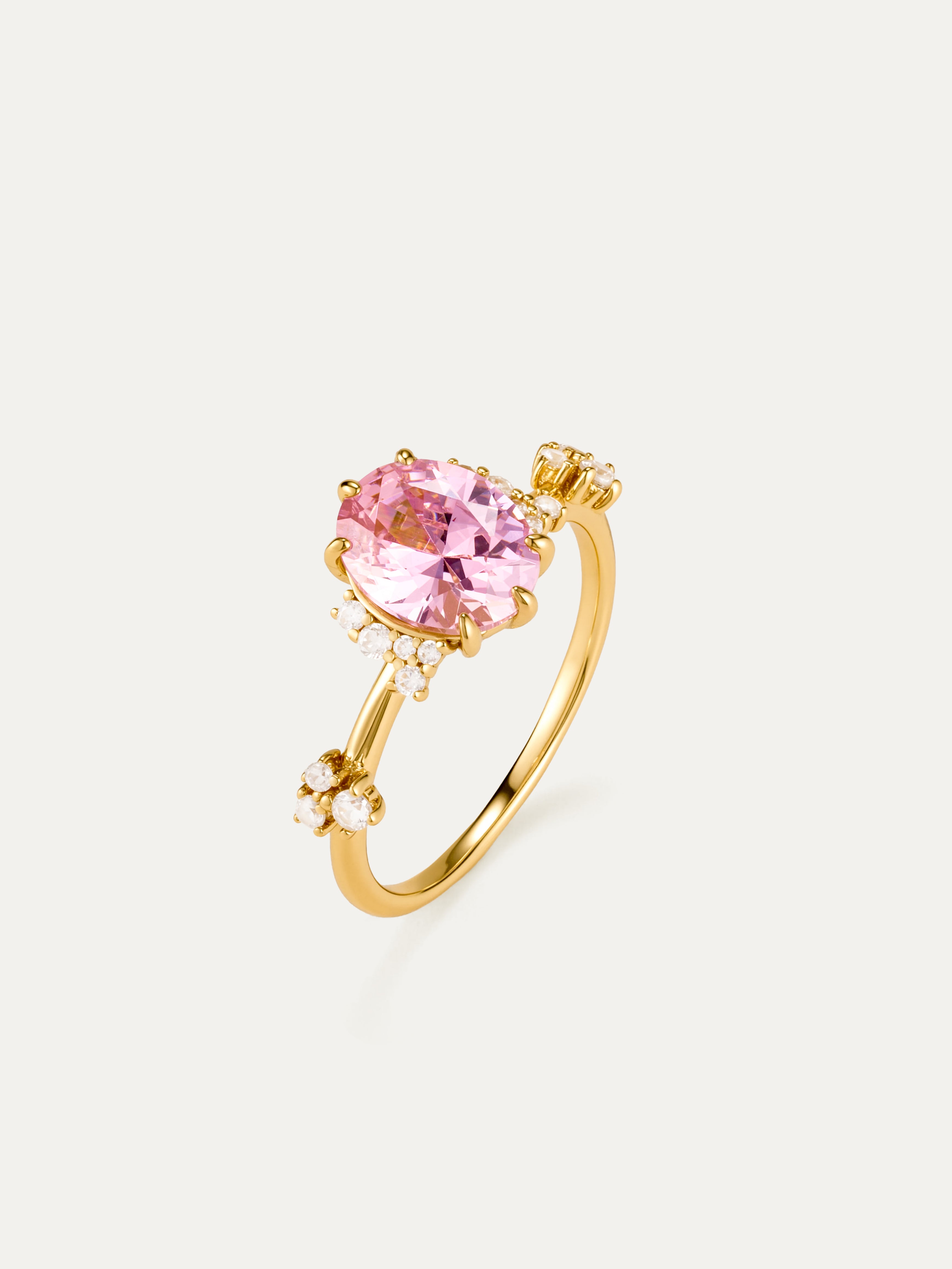 Gilded Rose Ring