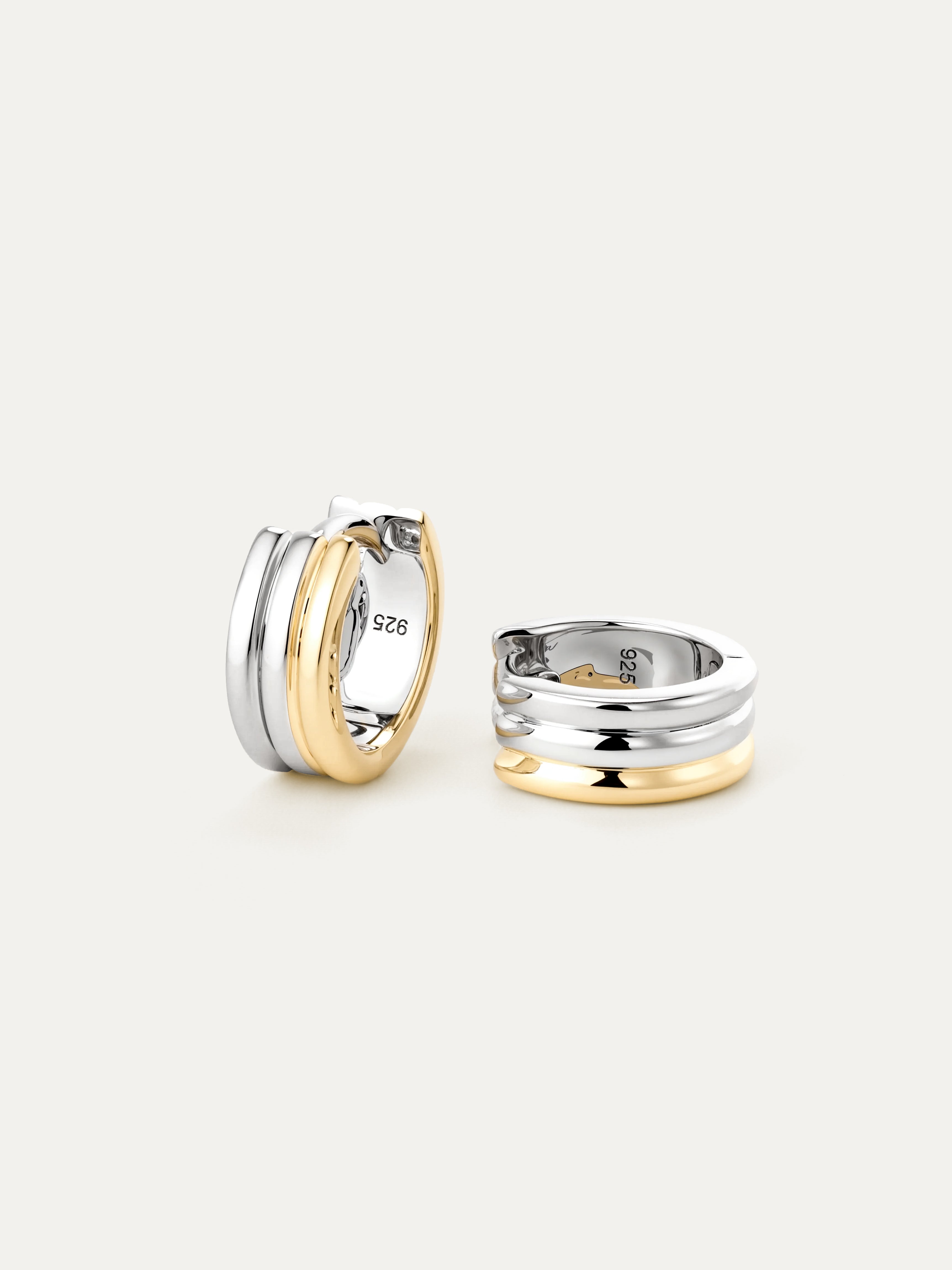 Two-Tone Layer Hoops