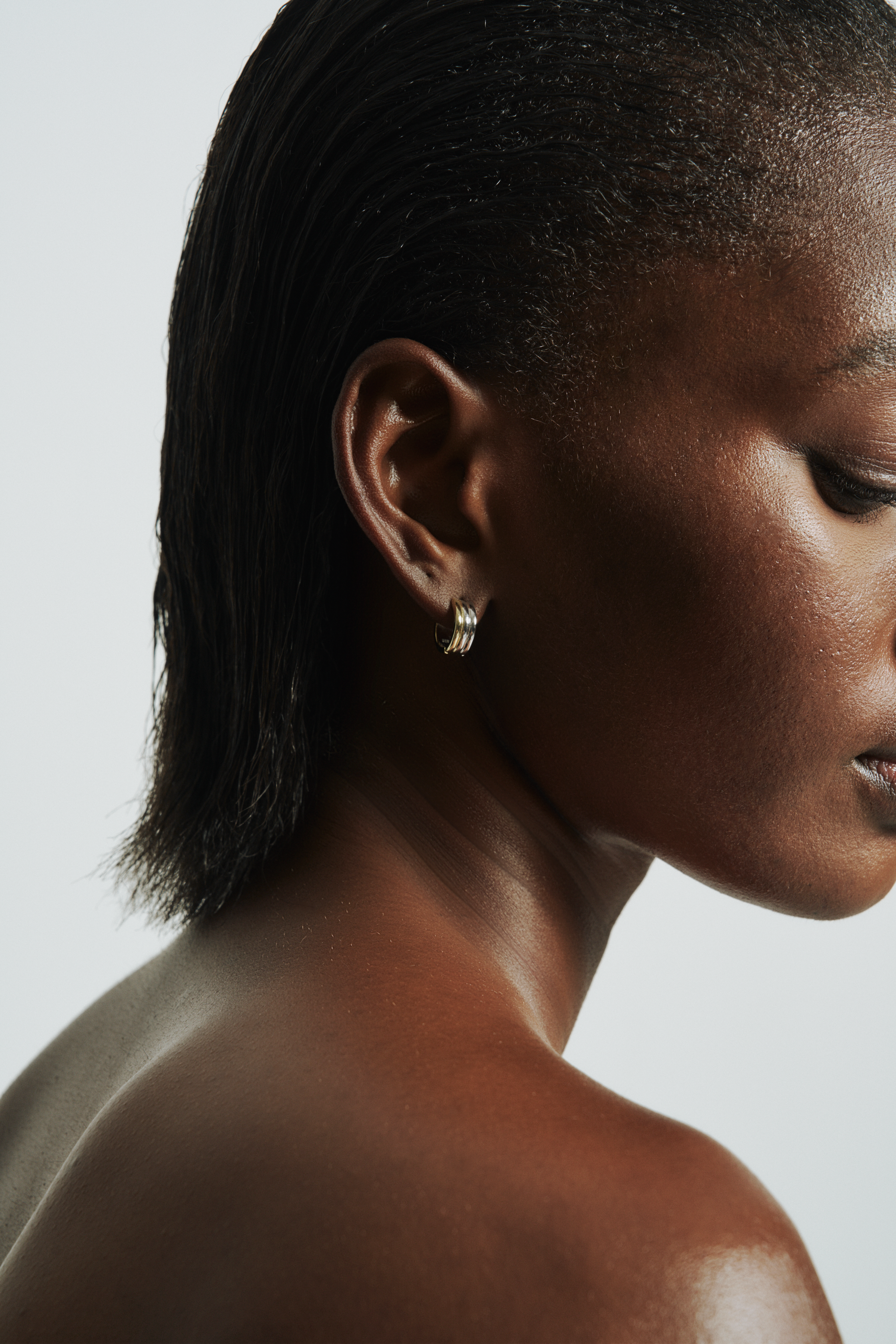 Two-Tone Layer Hoops