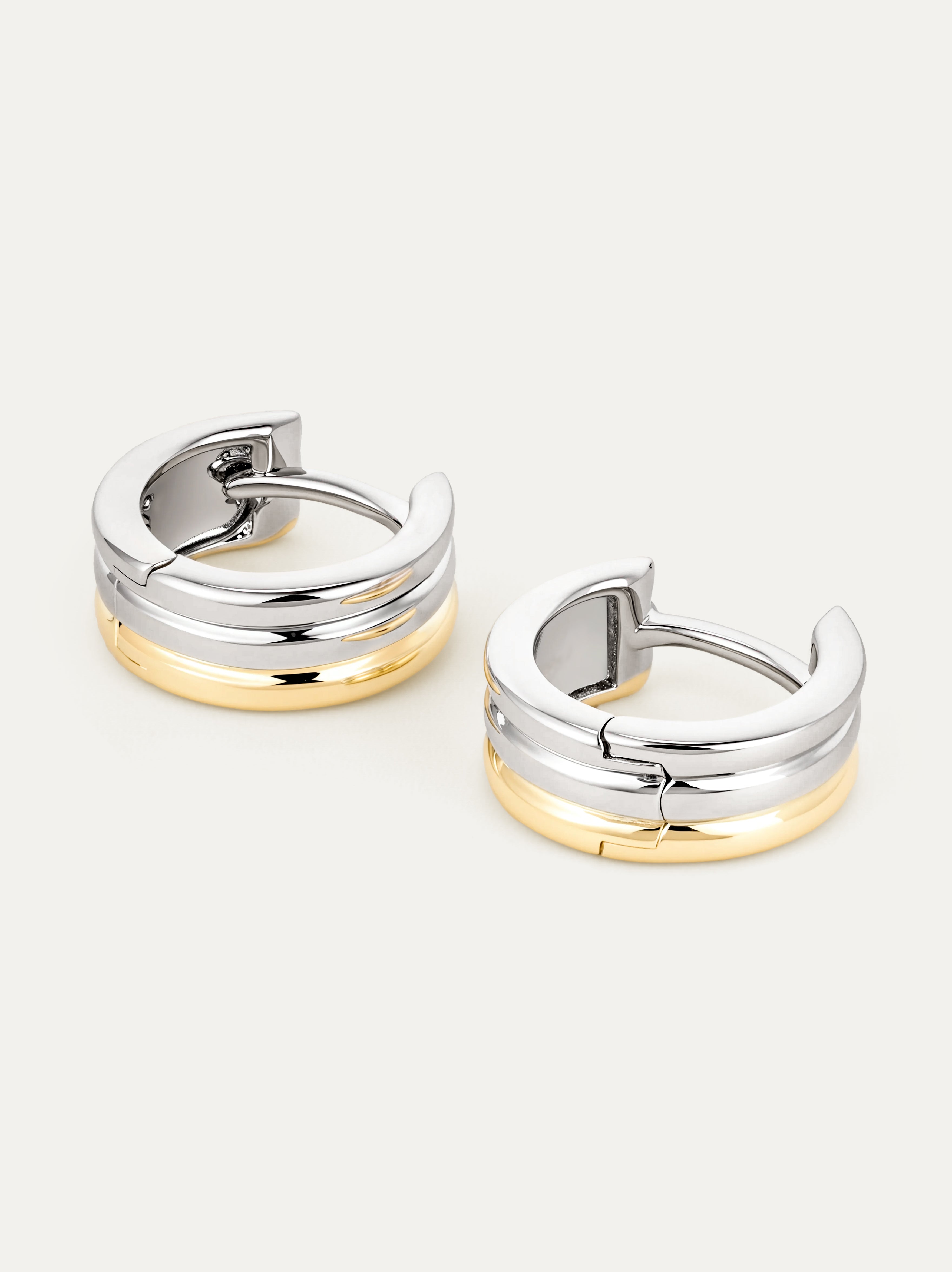Two-Tone Layer Hoops